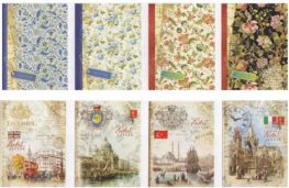 Fresh Notes A5/80 kartek w kratkę w twardej oprawie