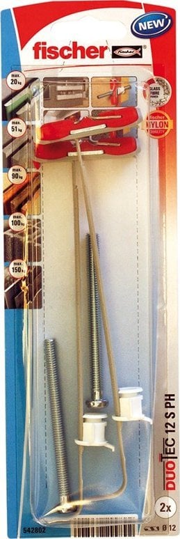 Fischer KAISCIAI GIPSO KARTONUI, 12 S, 2 VNT.