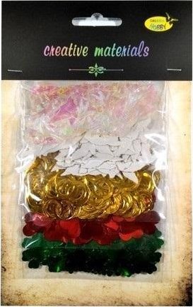 Zestaw elementów ślubnych z folii 30g