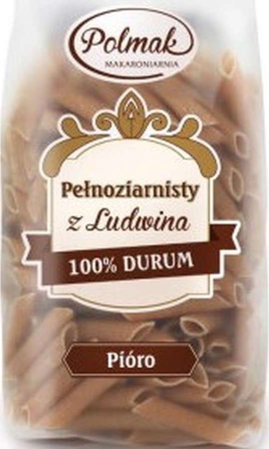 Pol-Mak Polmak Makaron Pełnoziarnisty pióro 400 g