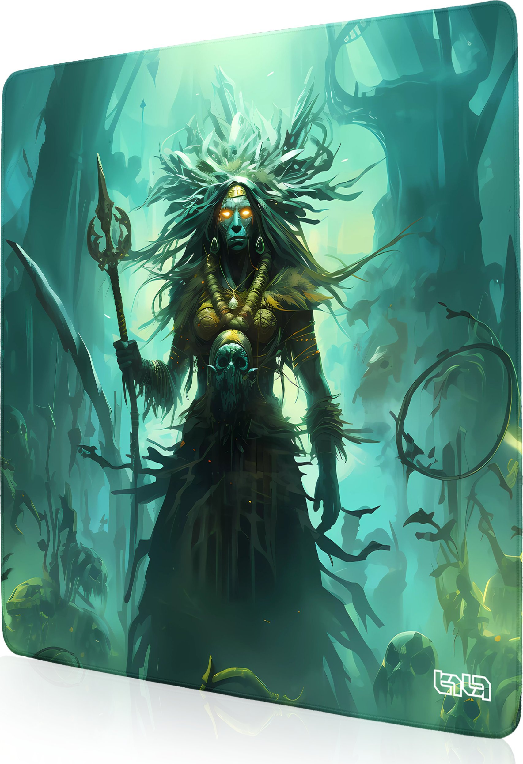 Podkładka Tilt PODKŁADKA POD MYSZKĘ XXL Potęga Szamana 30x30 TILT Duża Na biurko