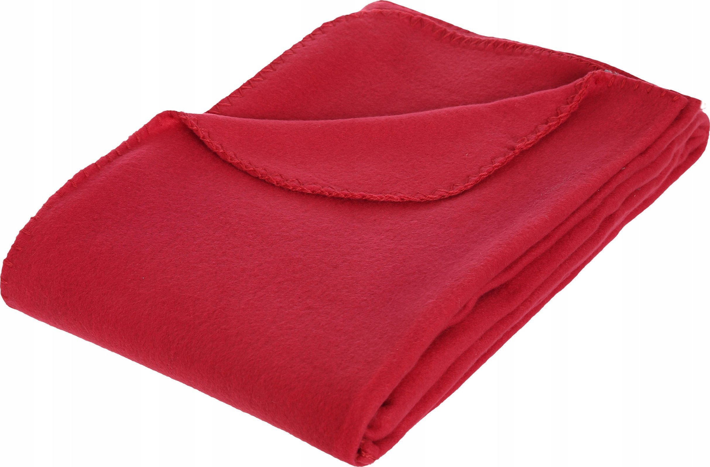 Atmosphera Koc polarowy 125 x 150 cm, kolor czerwony, Atmosphera