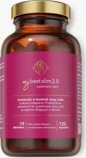 MybestPharm MyBestSlim 2.0 kontrola masy ciała 120 kapsułek