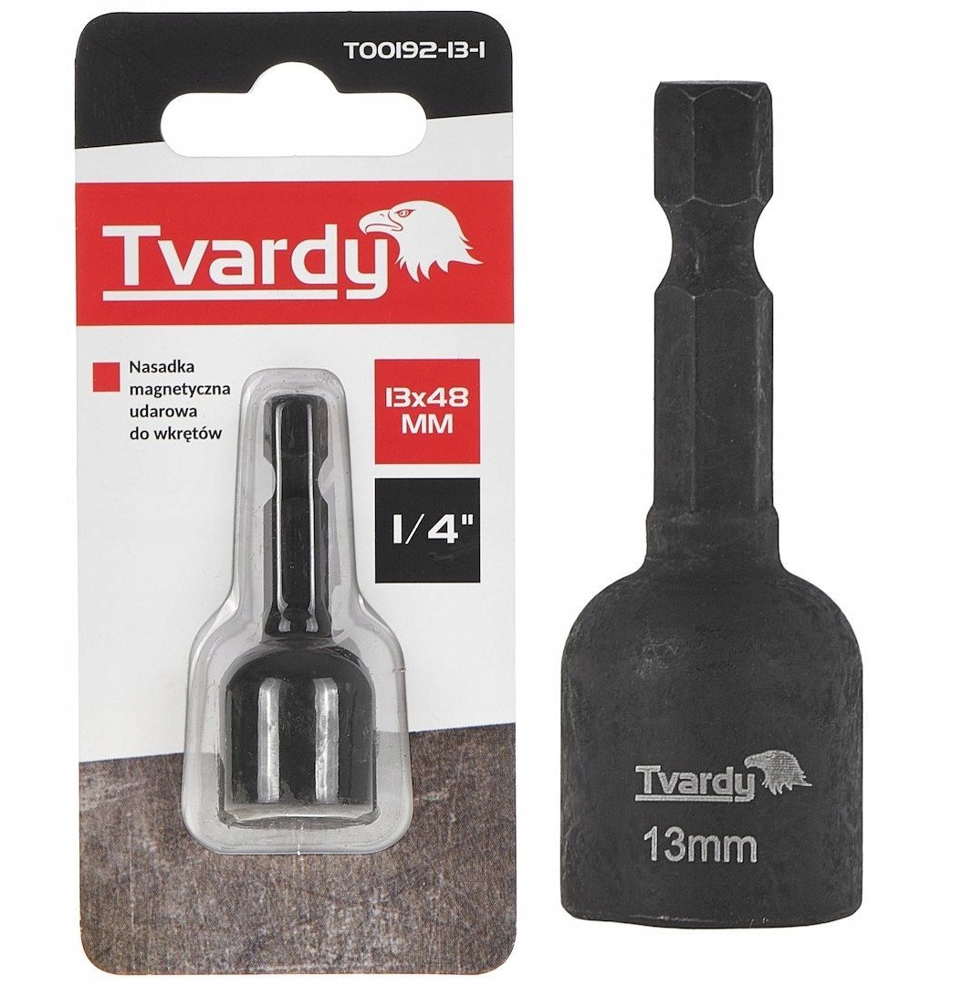 Nasadka magnetyczna udarowa do wkrętów 13mm x 48mm 1/4" (1/10/50/300)