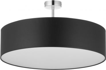 Lampa sufitowa TK Lighting TK Lighting Vienna 4245 Plafon lampa sufitowa 4x60W E27 czarny/chrom