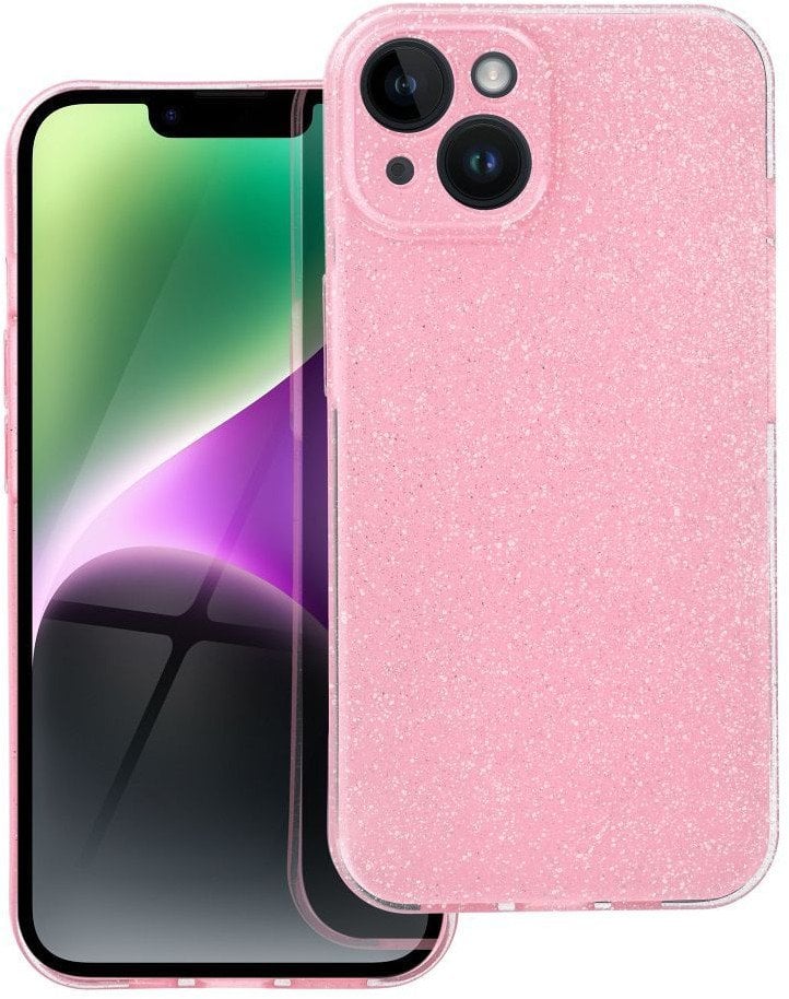 Futerał CLEAR CASE 2 mm BLINK do XIAOMI Redmi 14C różowy