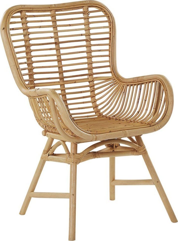 Beliani Krzesło rattanowe naturalne TOGO!