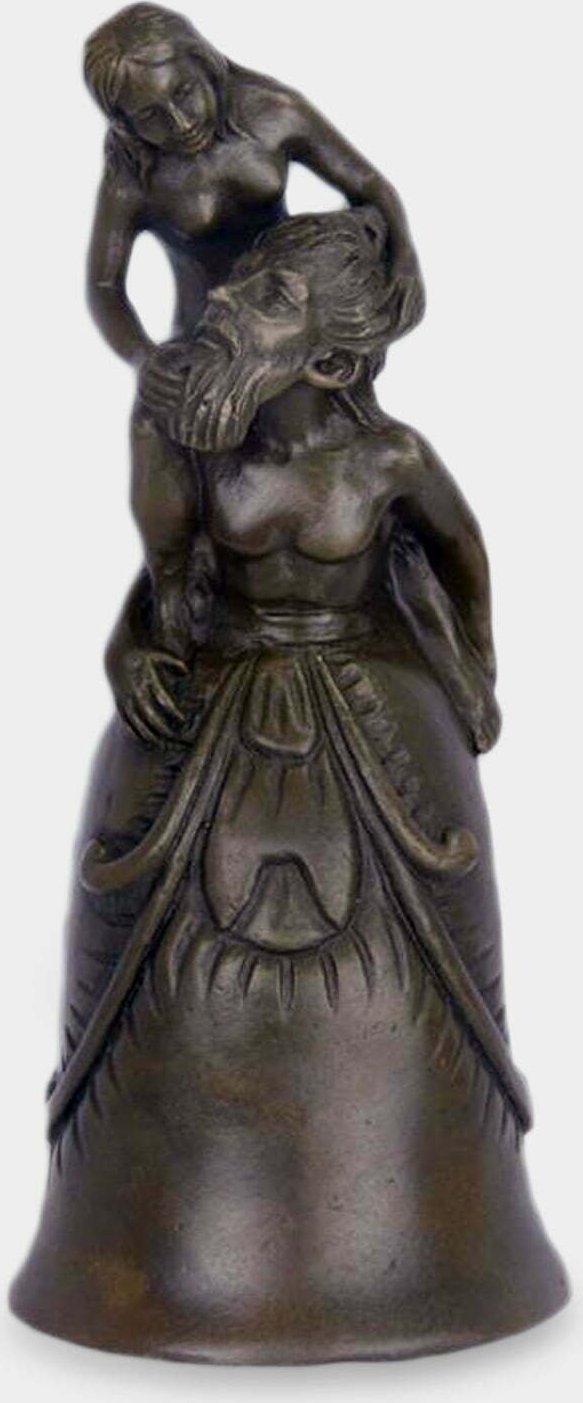 rzezbyzbrazu Dzwonek Stołowy z Brązu Kochankowie