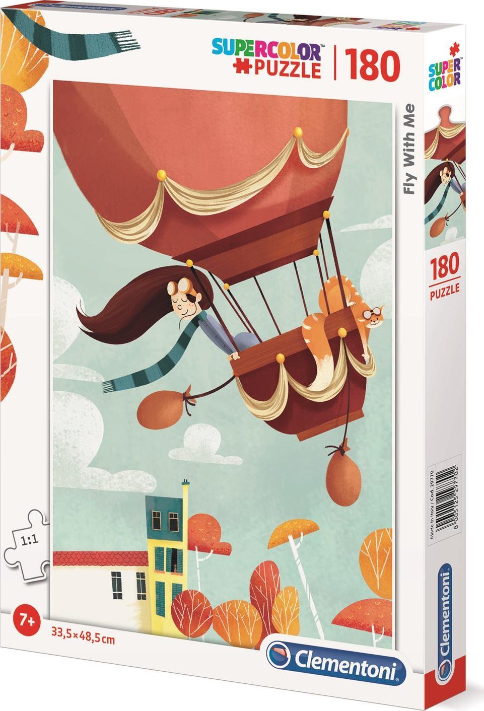 Clementoni Puzzle SuperColor Leć ze mną 180 elementów (29770)