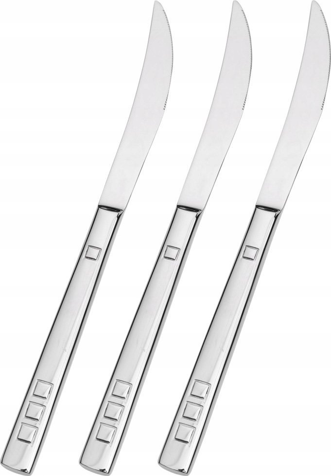 NAVA Noże stołowe stalowe HARMONY 3 el.