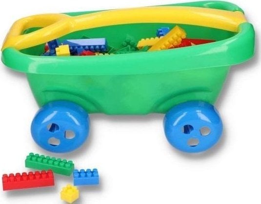 Wózek z klockami