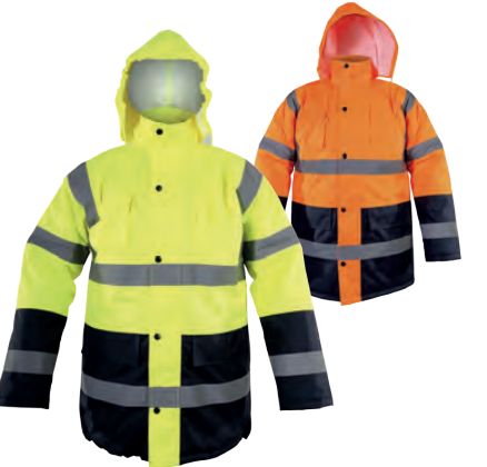 Lahti Pro Kurtka zimowa ostrzegawcza rozmiar XXXL pomarańczowa (L4090606)