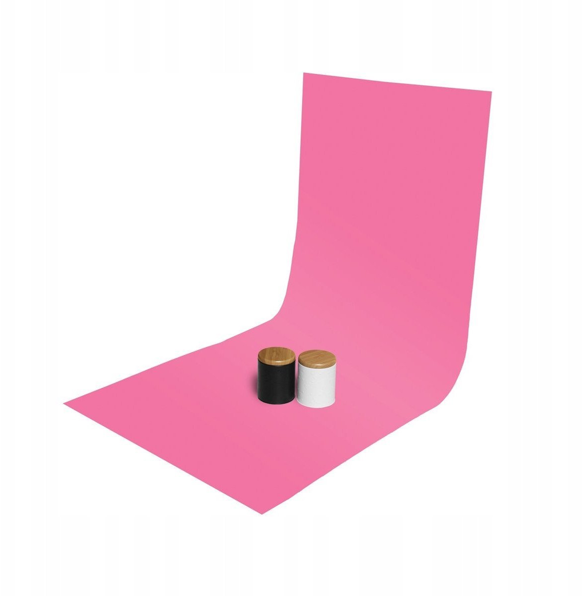 GlareOne tło PVC 60x130cm - różowe