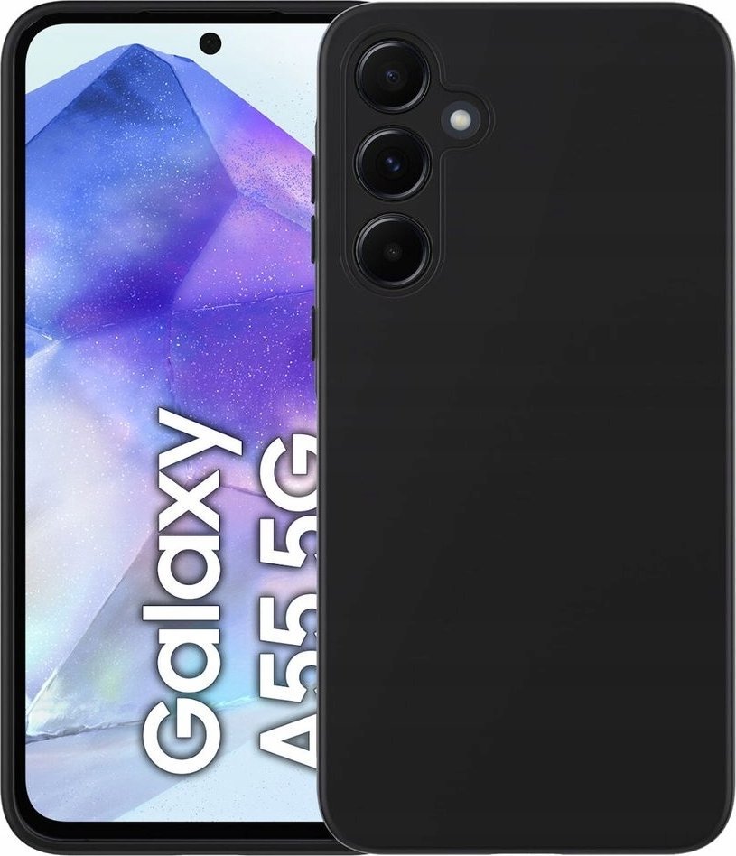 Hurtel Etui Soft Case do Samsung Galaxy A55 - czarne