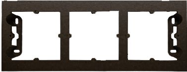 Kontakt-Simon Puszka natynkowa Simon 54 potrójna brązowy mat