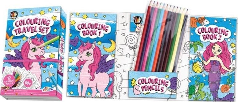 Zestaw do kolorowania 2 osobowy