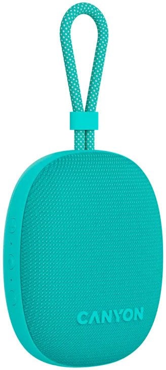 CANYON Głośnik Bluetooth OnMove 12 IPX7 TWS 5W Miętowy