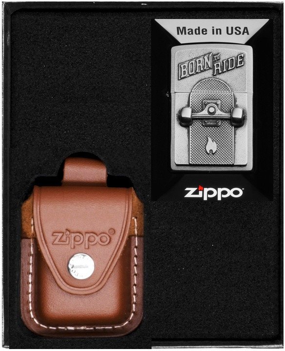 Zestaw ZIPPO Zapalniczka SKATEBOARD Prezentowy No4