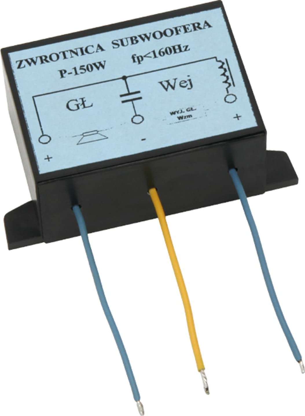Blow 3838# Zwrotnica gł.subwoof.150w 4-8ohm w obud