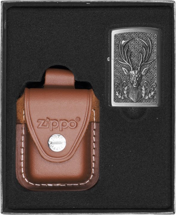 Zestaw ZIPPO Zapalniczka DEER Prezentowy No4