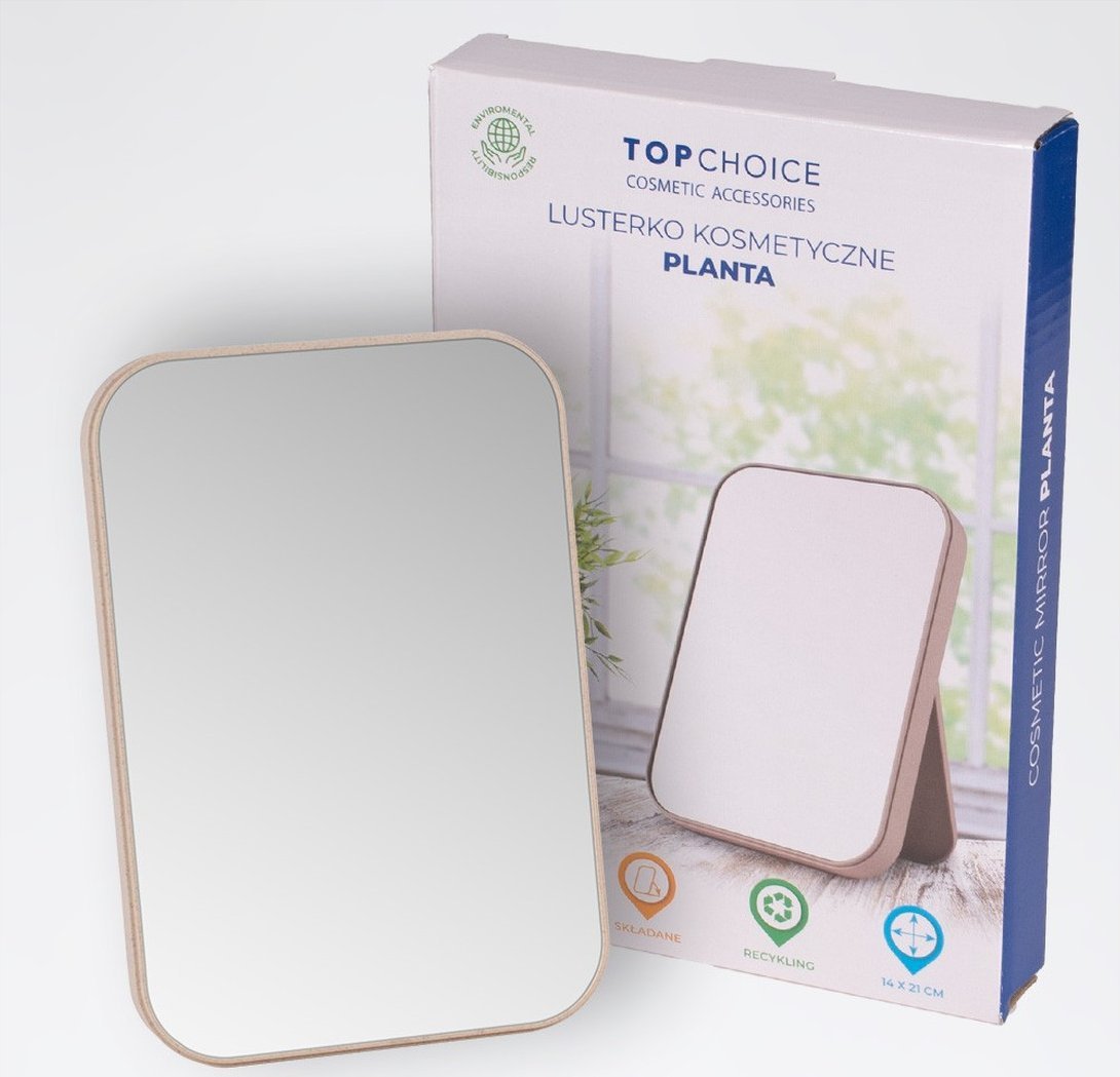 Lusterko kosmetyczne Top Choice Lusterko kosmetyczne-planta