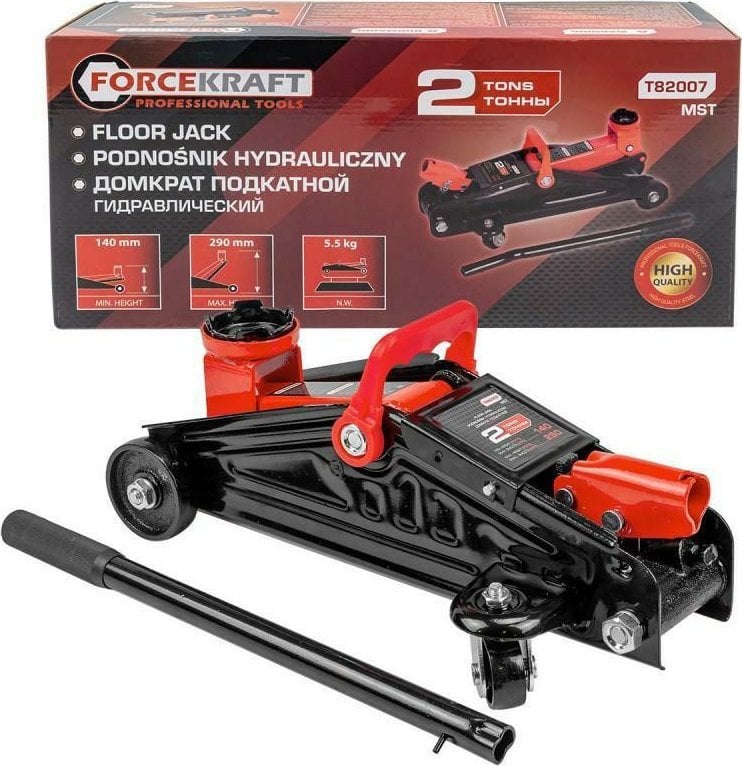 Hikoki Podnośnik hydrauliczny "Żaba" 2T Warsztatowy 140-290mm