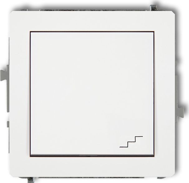 Karlik Łącznik deco schodowy biały mat (25DWP-3)