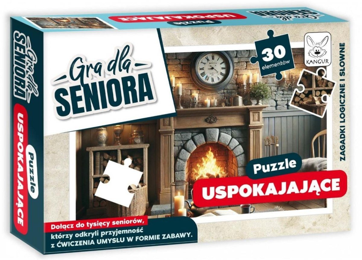 Gra dla Seniora. Puzzle Uspokajające
