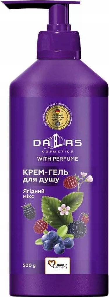 Alkotest DALAS_Żel pod prysznic Jagoda 1000ml