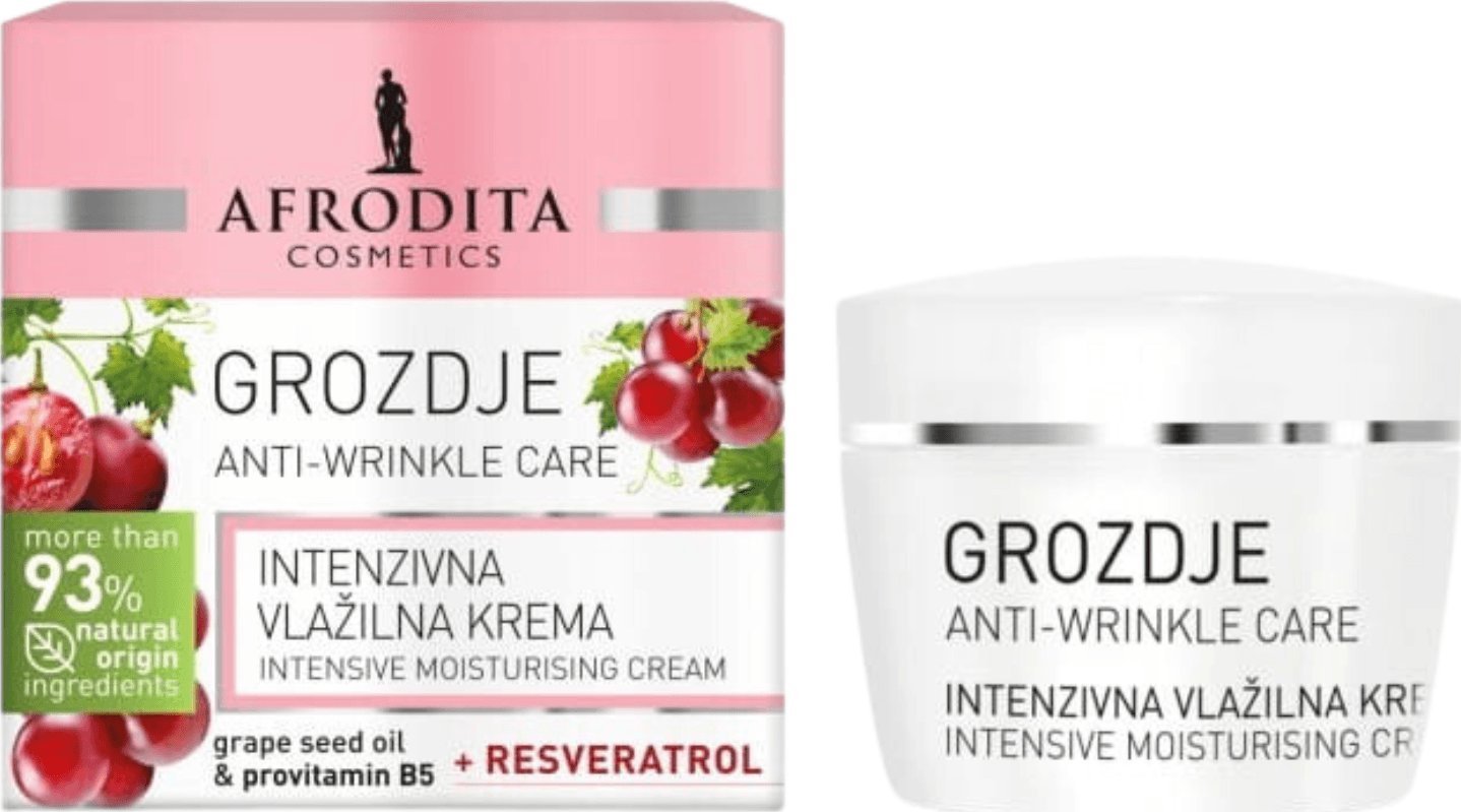 Afrodita Grapes Intensywnie Nawilżający Krem