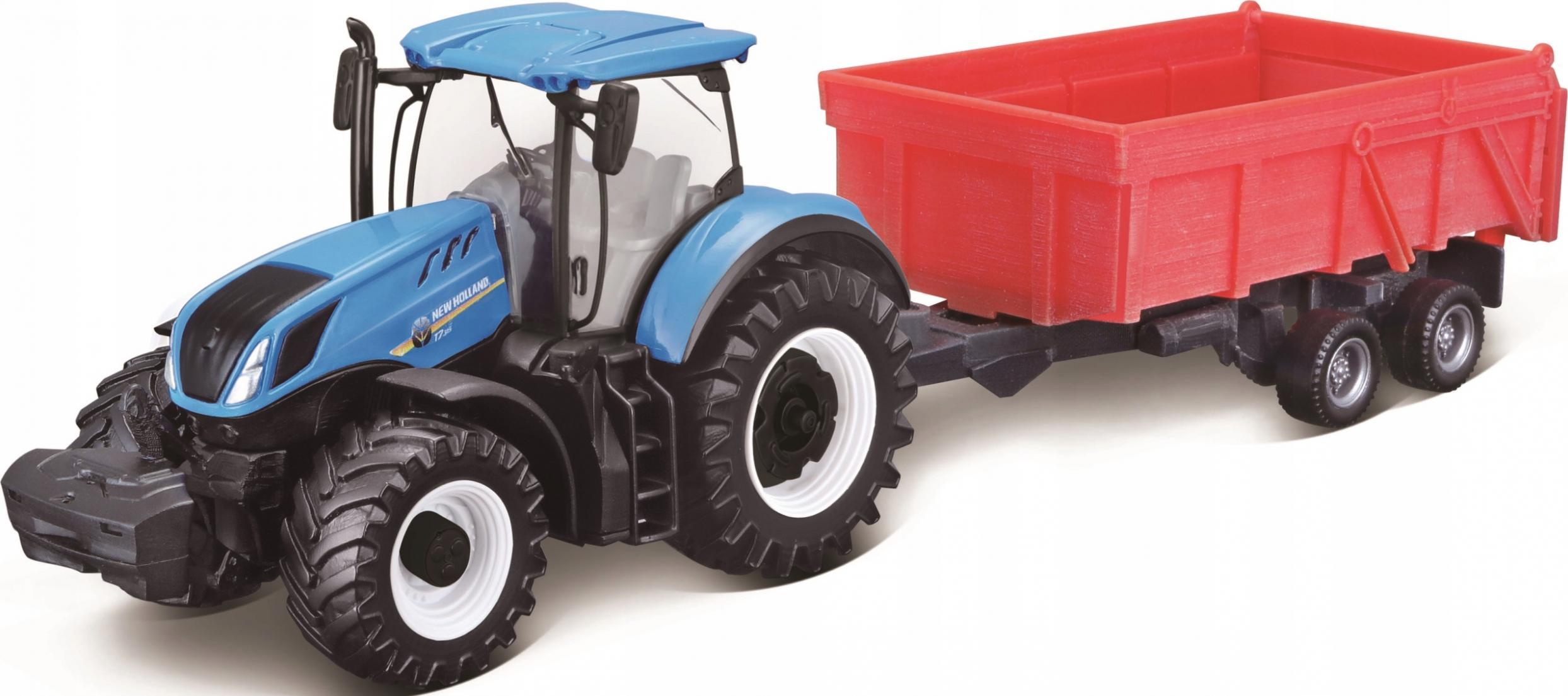 Bburago Traktor TRAKTOR CIĄGNIK NEW HOLLAND Bburago