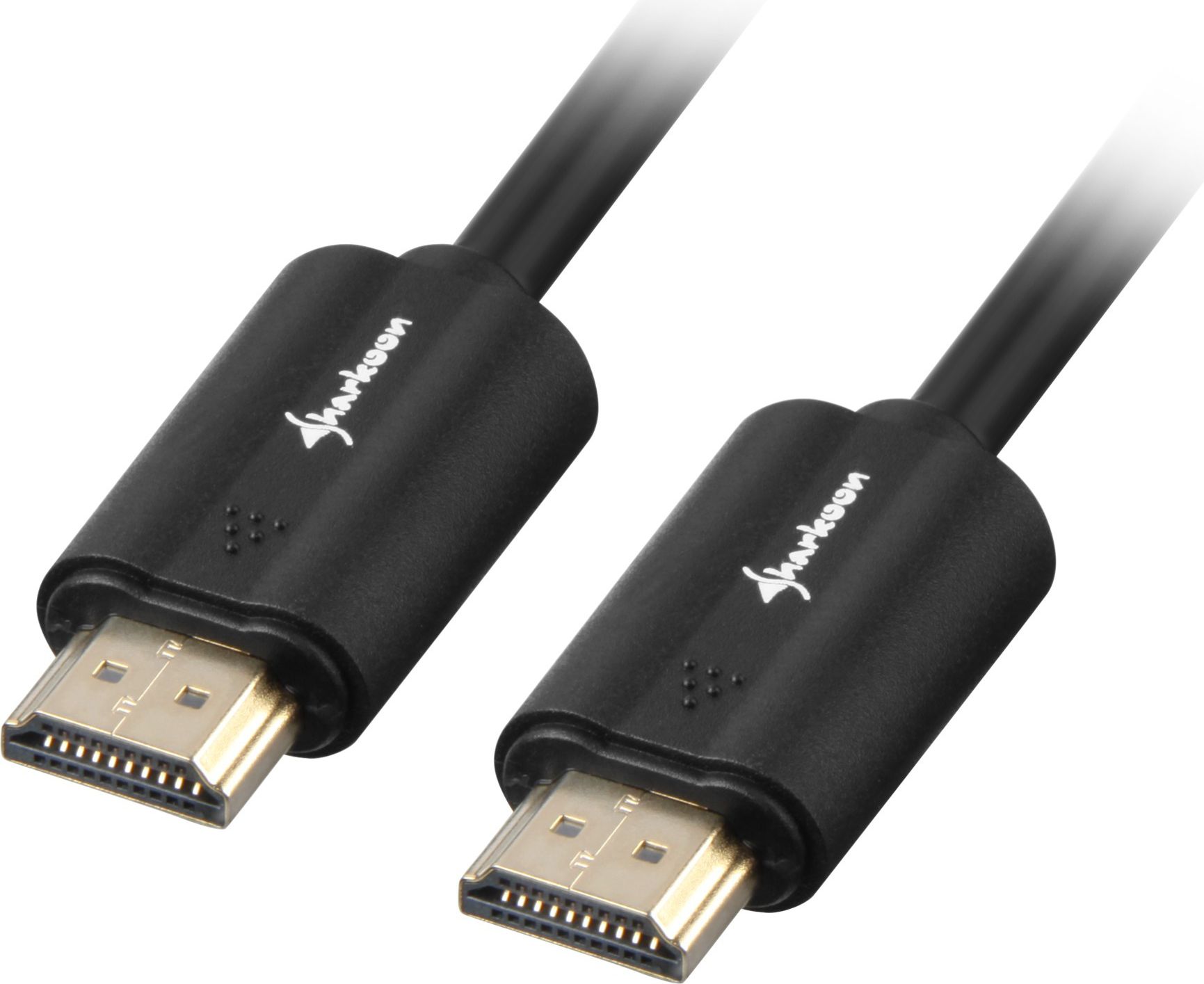 Kabel Sharkoon HDMI - HDMI 1m czarny (4044951018024)