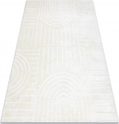 Dywany Łuszczów Dywan MODE 8586 geometryczny krem, 80x150 cm