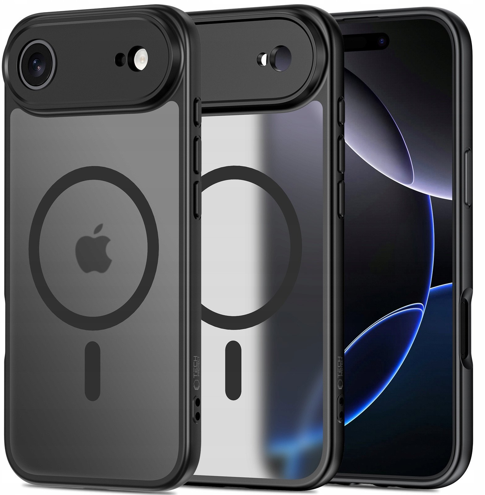 Etui Tech-Protect BasicMag MagSafe do Apple iPhone 17 Air Matte Black