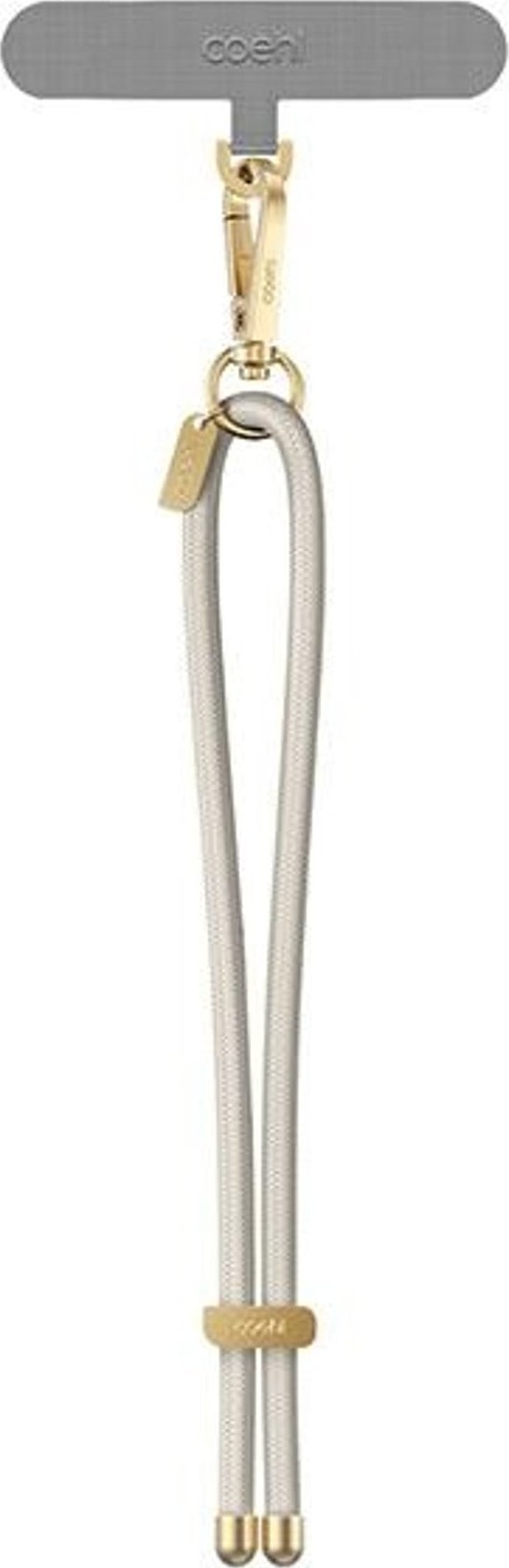 Uniq UNIQ Coehl Laurel Handstrap uniwersalny sznurek do telefonu na rękę kremowy/ivory