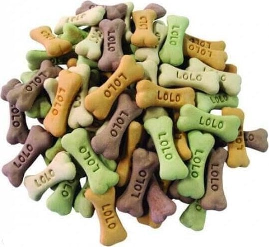 Lolo Pets Classic CIASTKA DLA PSA KOŚCI M MIX 2kg