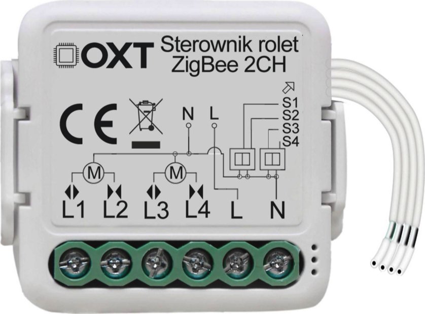 OXT MODUŁ OXT MINI STEROWNIK 2 ROLETY ZIGBEE TUYA