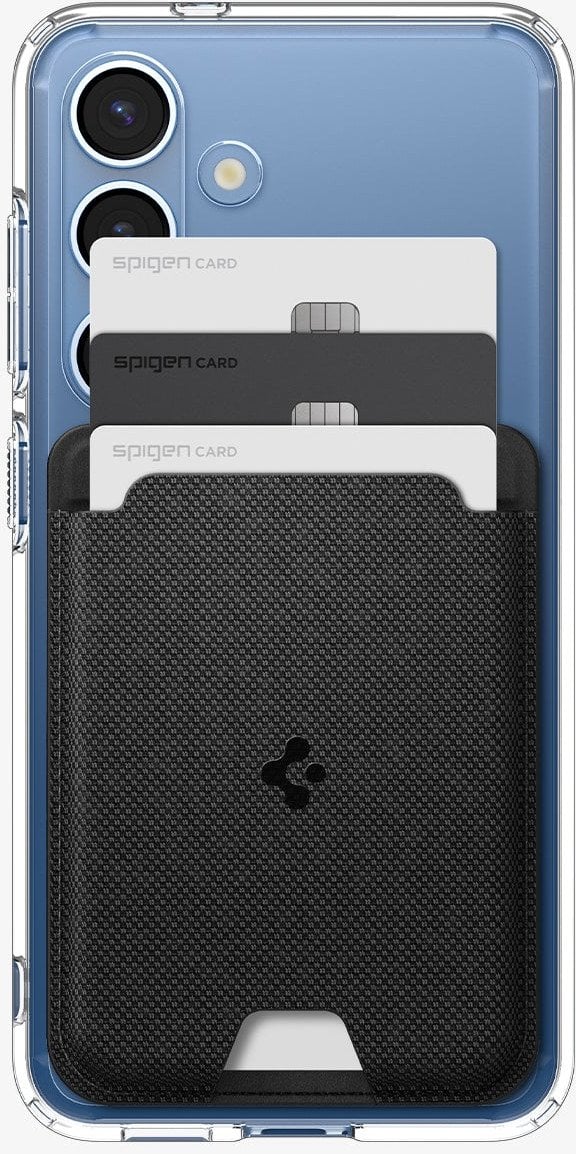 Spigen Urban Fit Wallet MagSafe, black - Samsung Galaxy S25 series