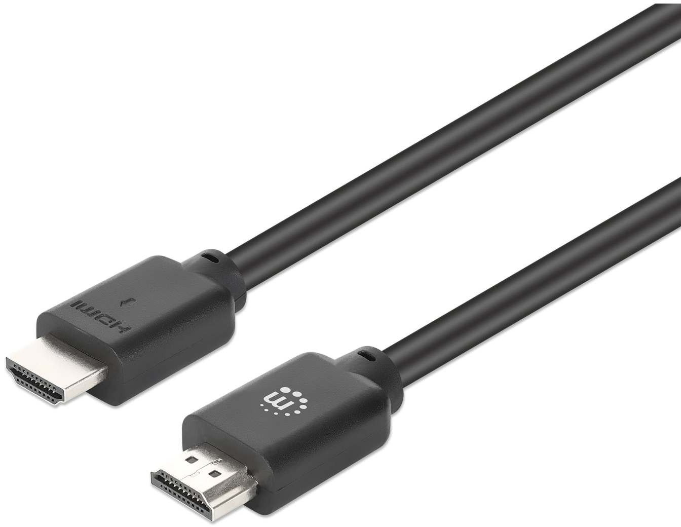 Manhattan 4K60 HDMI 2.0 Kabel 5 m 18 Gbit/s schwarz