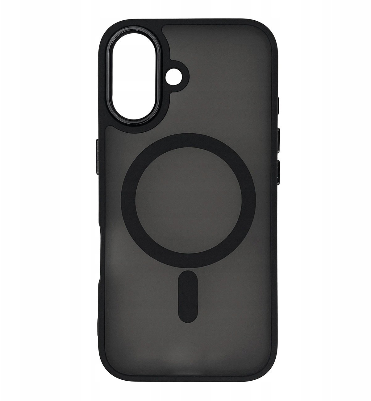 Etui Fashion Case kompatybilne z MagSafe na Samsung Galaxy A17 - matowe czarne