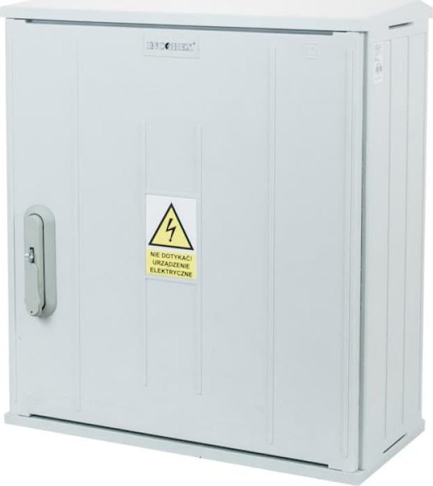 Incobex Obudowa termoutwardzalna STN 53X58 Lakier daszek płaski zamek na wkładkę cięgna z PCV zawiasy z PCV kątowniki IOB-32210-01-002