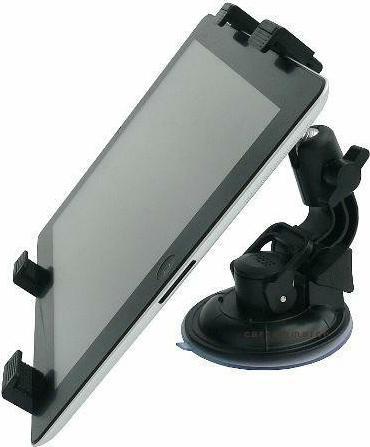 Uchwyt Carcommerce Bravo do tabletu samochodowy z przyssawką czarny 7" - 10"