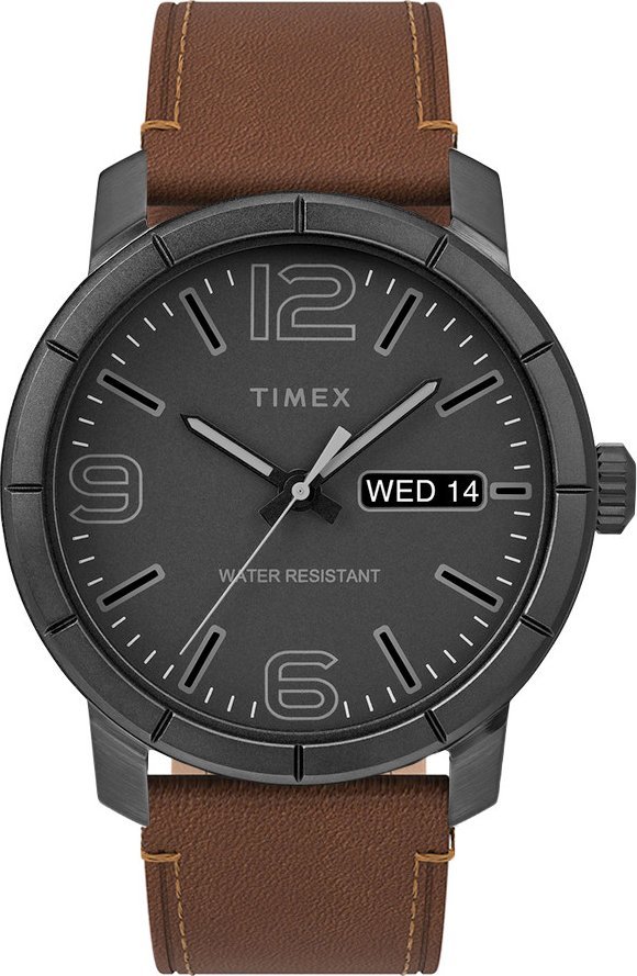 Zegarek Timex Zegarek męski Timex TW2W15446 brązowy