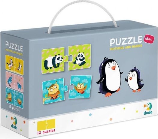 Dodo Puzzle 12x2 Mamy i dzieci