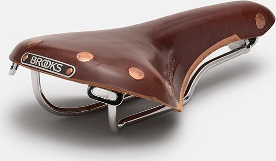 Brooks Siodełko BROOKS SWIFT, Brown, Steel Rail, Waga 510g, Linia Leather (NEW)