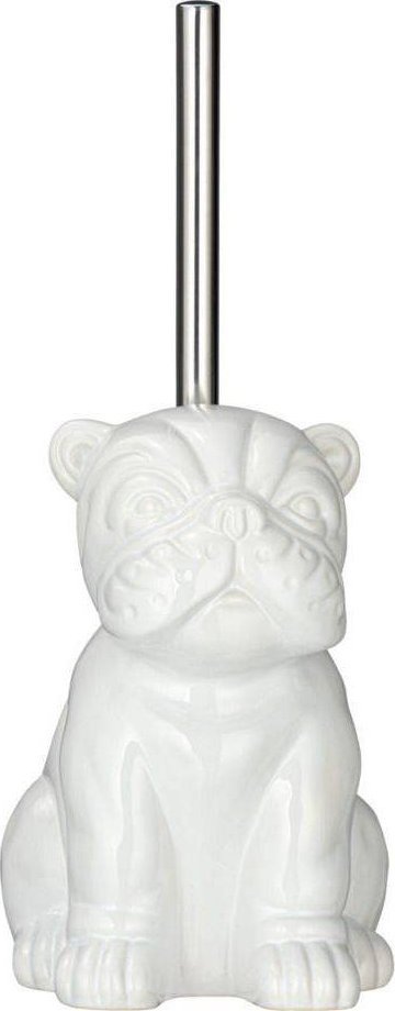 Wenko Szczotka do WC BULLDOG, kolor biały,
