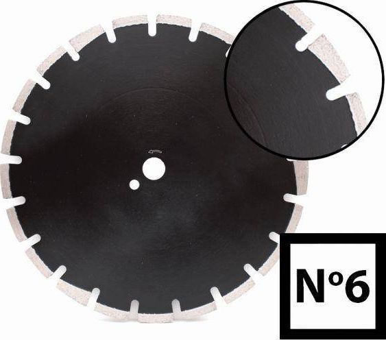 Abraboro Tarcza diamentowa do asfaltu 350 x 25,4/10 N6 laser (AB35000006)