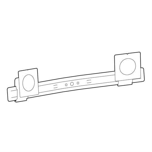 Ergotron LX Pro Dual Direct Bow and Pivots Szary (98-737-293)