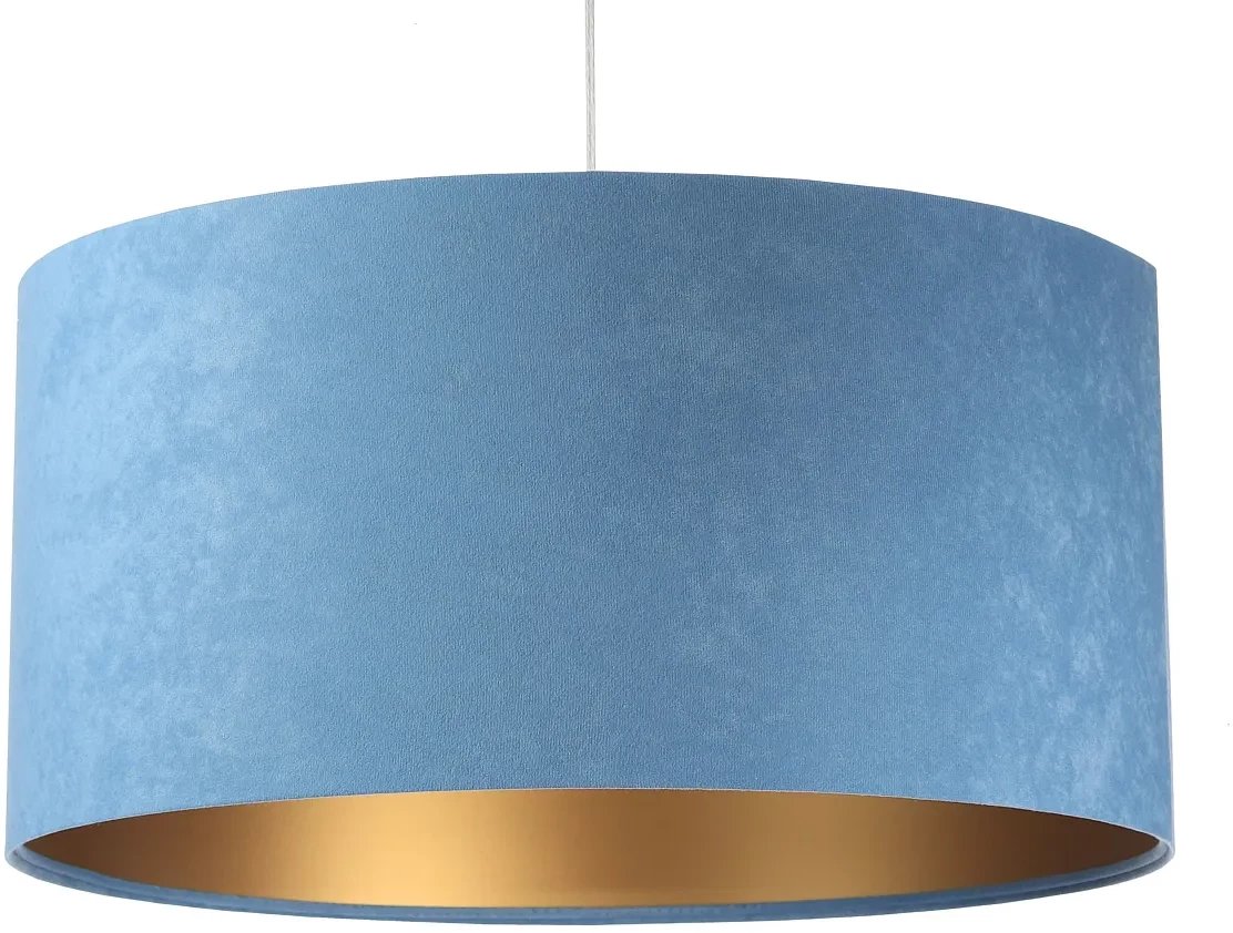 Lampa wisząca HOME 60 błękitna/złota BPS KONCEPT