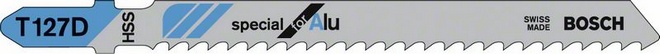 Bosch Brzeszczot do wyrzynarek Special for Alu 100mm T 127 D 5szt. 2608631017